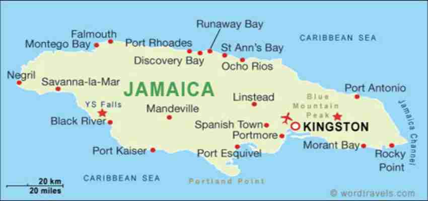 Interesting facts about Jamaica in Hindi