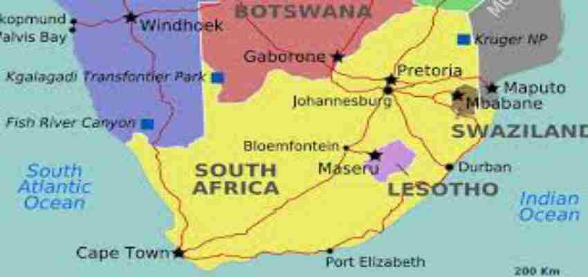 Interesting facts about South Africa in Hindi