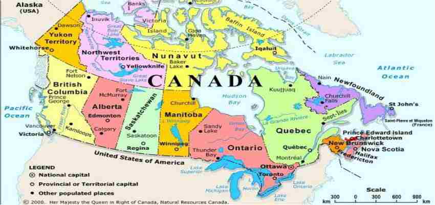 Interesting facts about Canada in Hindi 